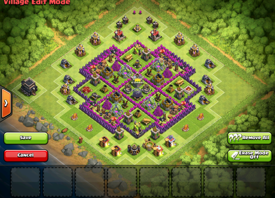 clash of clans level 6 town hall farming